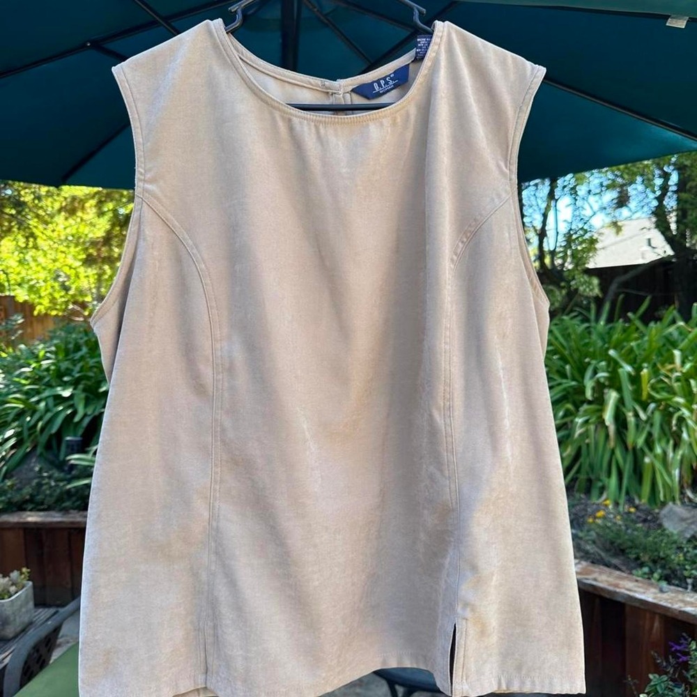 DPS Cream Tank Top